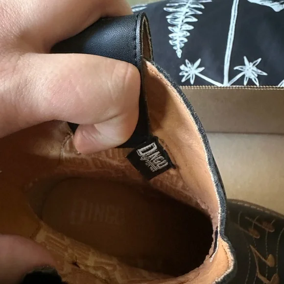 dingo Black Western Ankle Boots (melody) - Picture 5 of 5